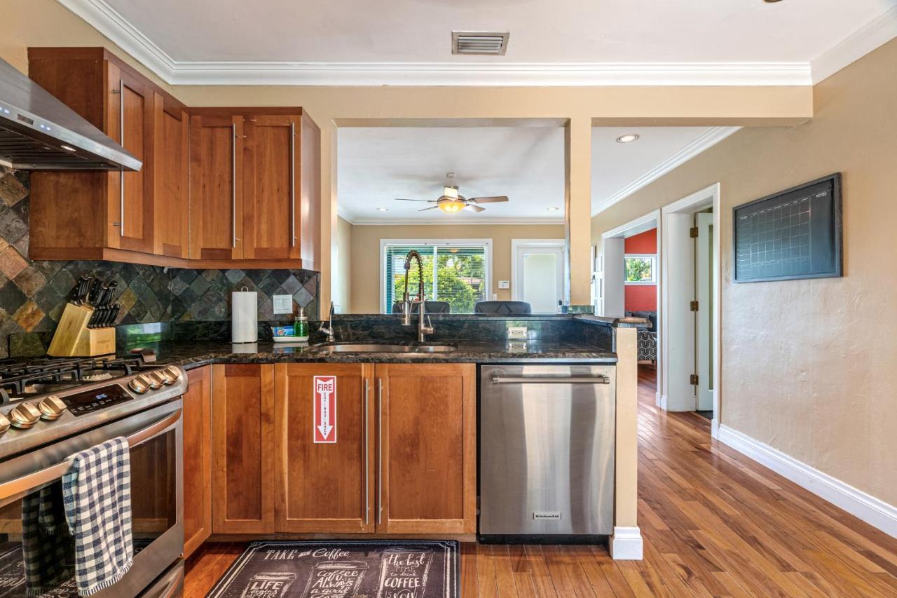 #1 Fort Lauderdale House - Heated Salt Water Pool - Private Oasis-Updated Gorgeous 3Br 3Ba - Las Olas Екстер'єр фото
